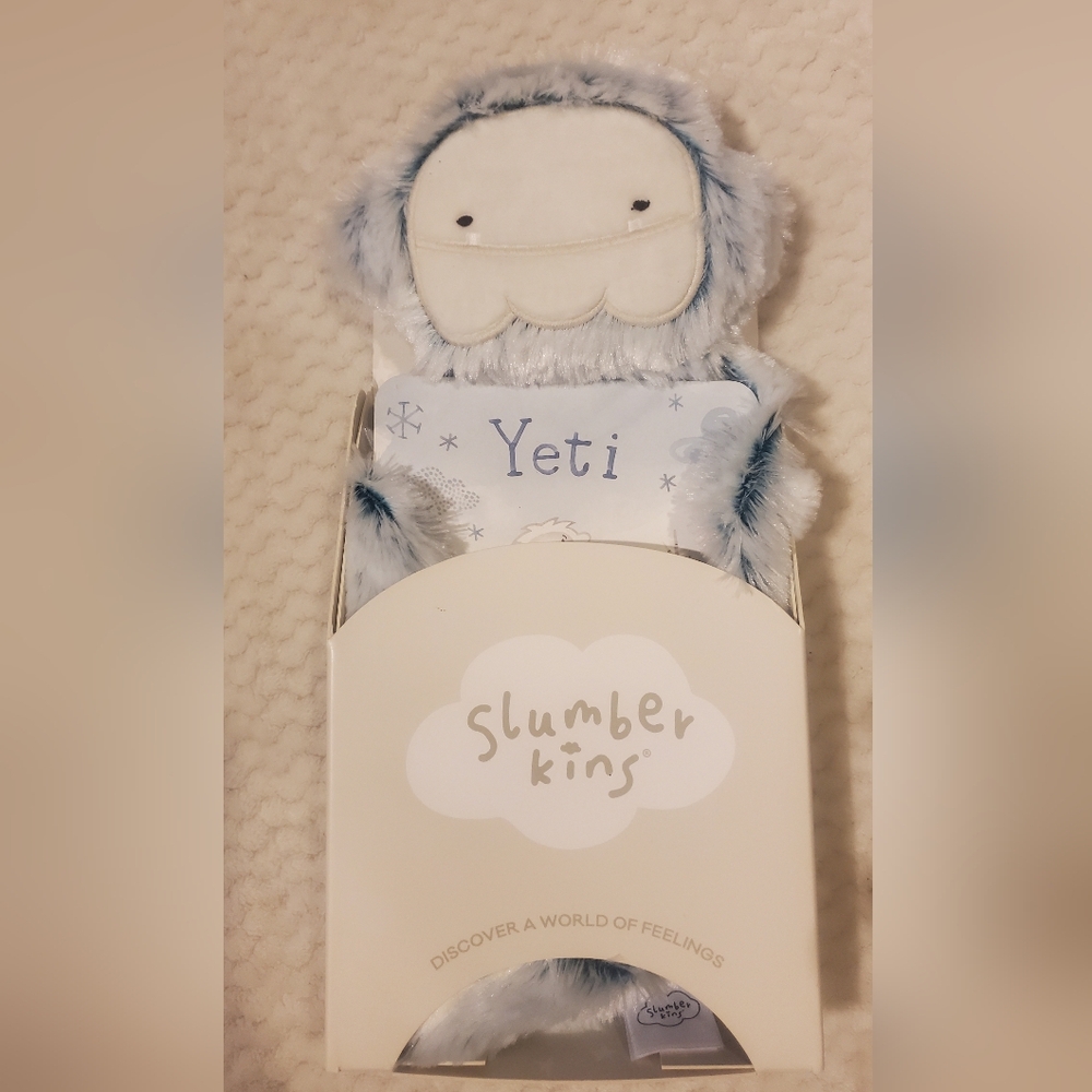 Slumberkins blue yeti